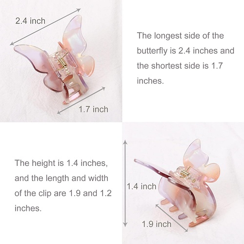 Butterfly hair accessories amazon