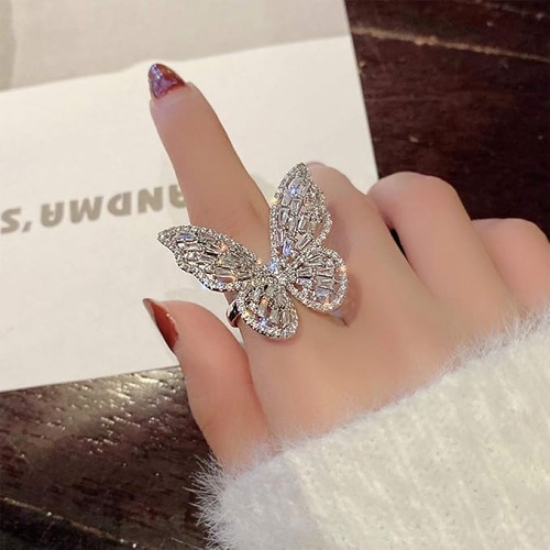Butterfly ring for women