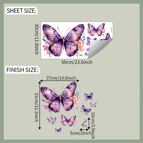 Butterfly sticker ideas