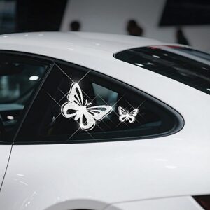 Butterfly sticker for laptop elega...