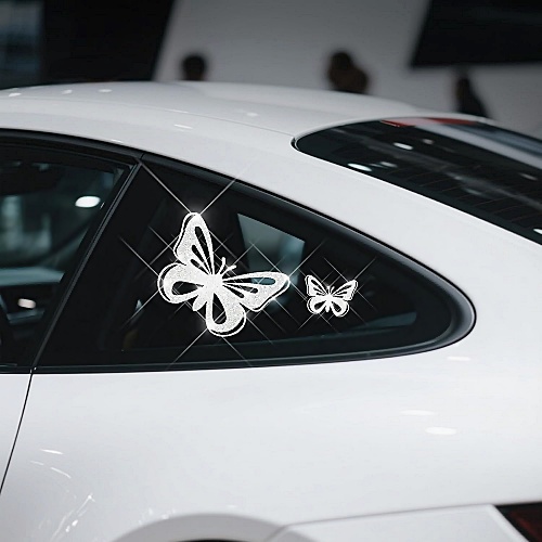 Car sticker butterfly