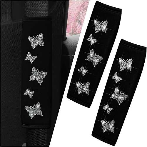 Butterfly car seat covers set