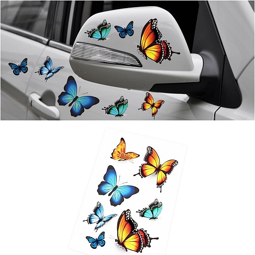 Vinyl butterfly decals