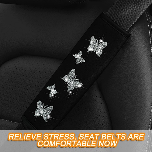 Butterfly car seat covers set