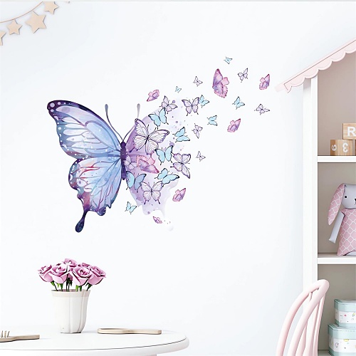 Butterfly sticker big