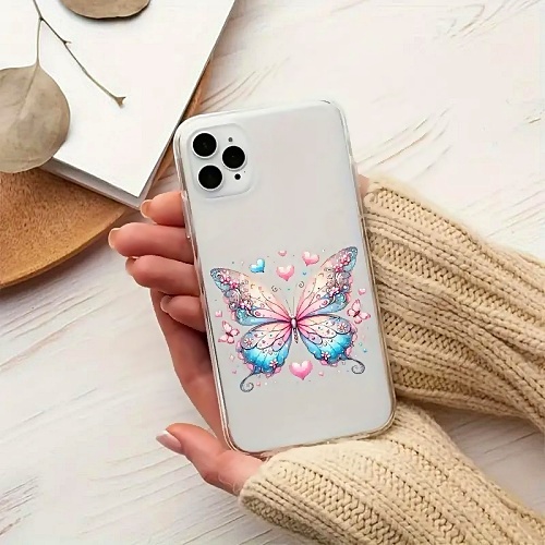 Butterfly mobile stickers