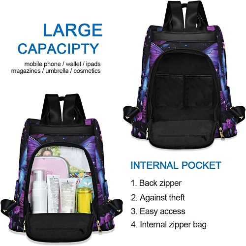 Women's butterfly backpack for adults