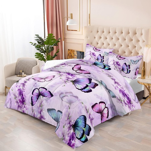 Butterfly comforter for adults
