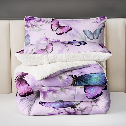 Butterfly comforter for adults