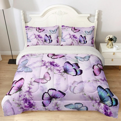 Butterfly comforter for adults