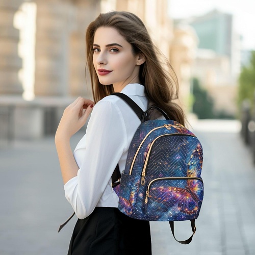 Shoulder bag butterfly design