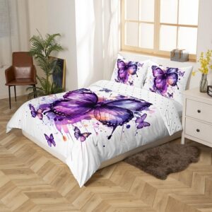 Queen butterfly bedding sets for a...
