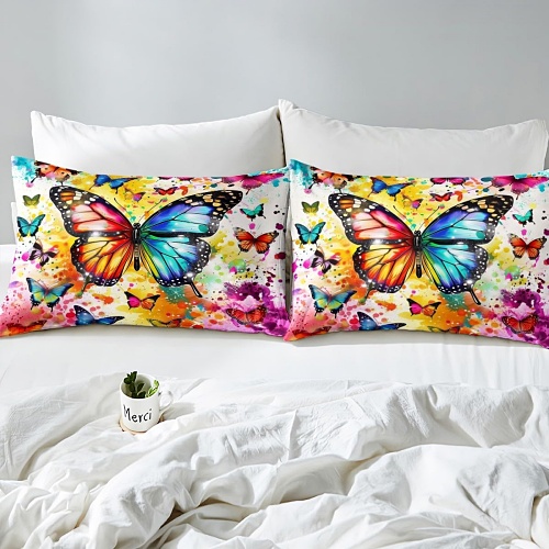 Butterfly duvet cover set