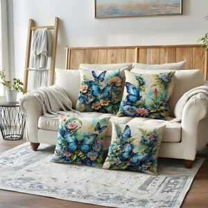Butterfly pillow covers relaxing c...