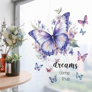 Window stickers butterflies light ...