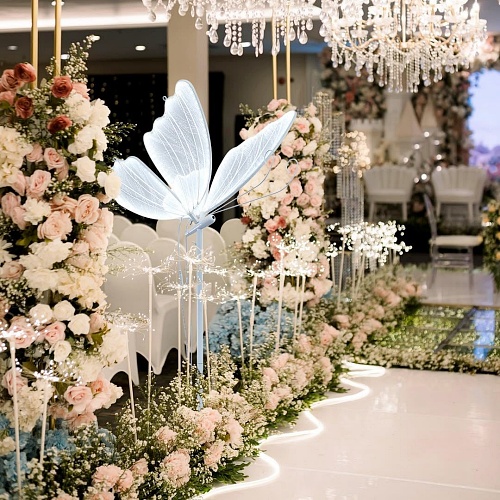 Butterfly motion lamp