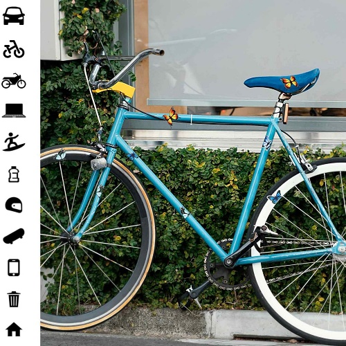 Vinyl butterfly decals