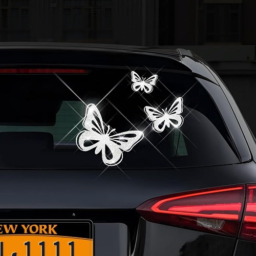 Car sticker butterfly