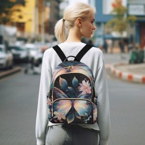 Mini backpack butterfly for everyd...