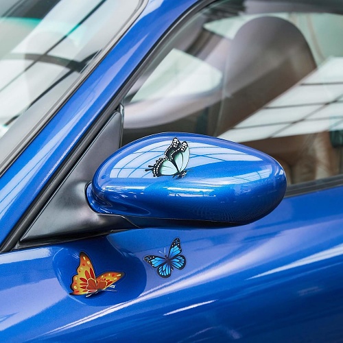 Vinyl butterfly decals