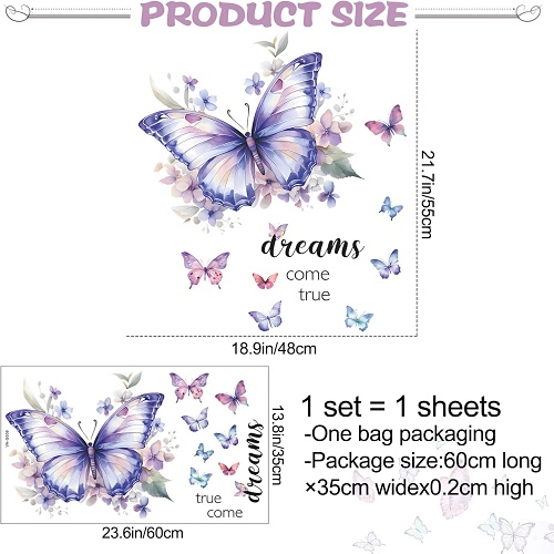 Window stickers butterflies