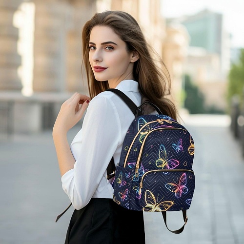 Butterfly backpack for women