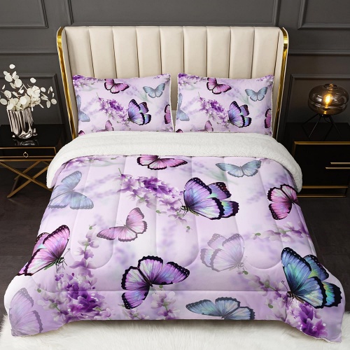 Butterfly comforter for adults