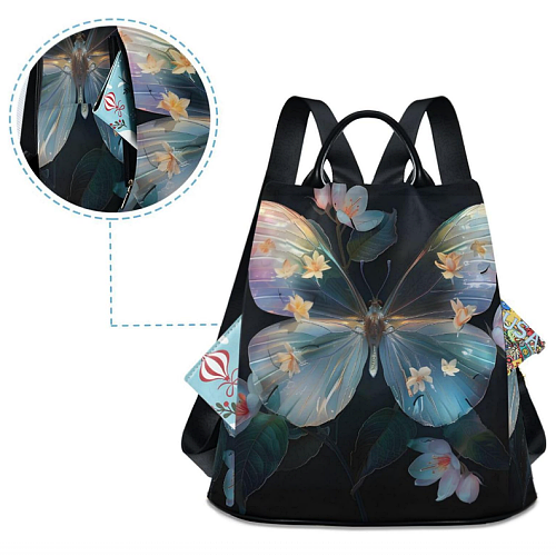 Butterfly backpack amazon