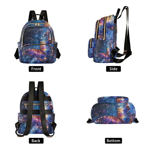 Shoulder bag butterfly design