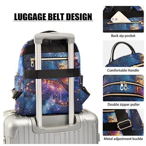 Shoulder bag butterfly design