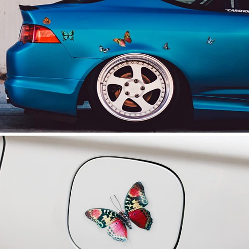 Butterfly car decals amazon