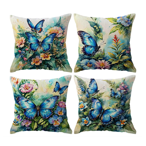 Butterfly pillow covers