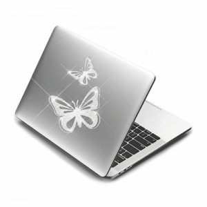 Butterfly sticker for laptop elega...