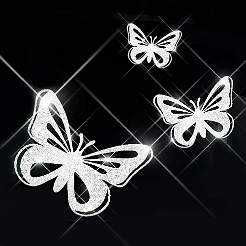 Car sticker butterfly