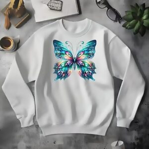 Butterfly shirts for women sweet b...