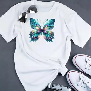 Butterfly shirts for women sweet b...