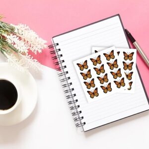 Monarch butterfly stickers 240 pie...