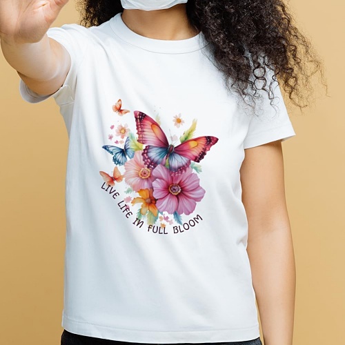 Iron on butterfly appliques