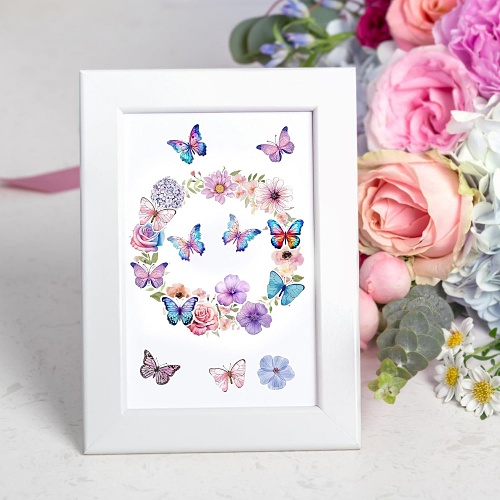 Butterfly stickers at hobby lobby