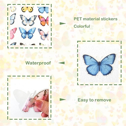 Butterfly stickers at walmart