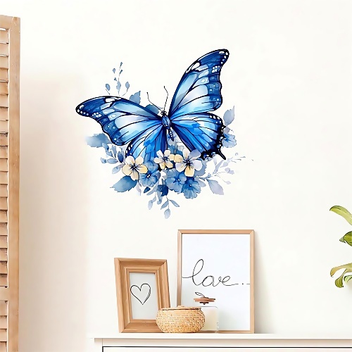 Butterfly wall decal design