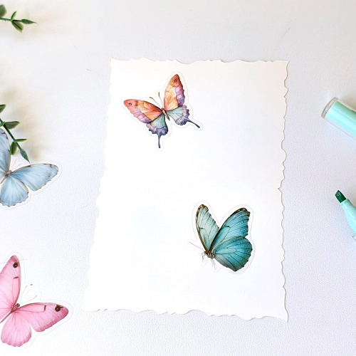 Butterfly stickers at walmart