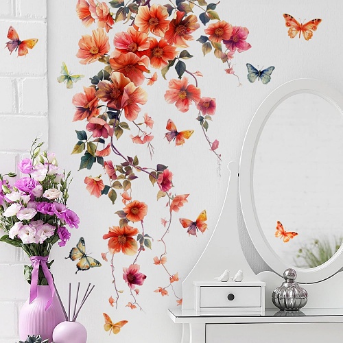 Butterfly wall decal decorating ideas