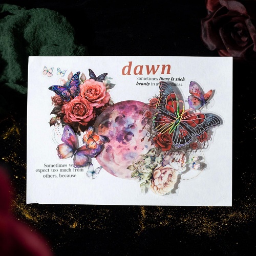 Butterfly stickers easy for variety of uses