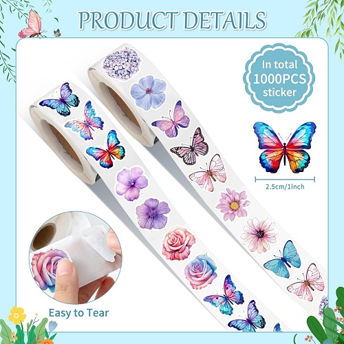 Butterfly stickers at hobby lobby