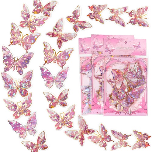 Butterfly stickers for phone case