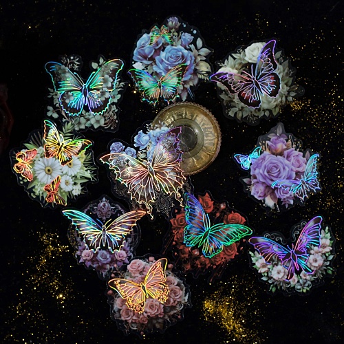 Butterfly stickers easy for variety of uses