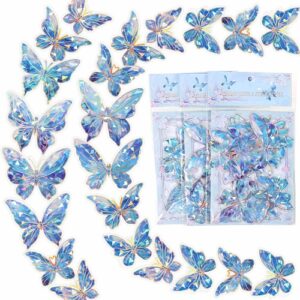 Blue butterfly mug super cute stic...