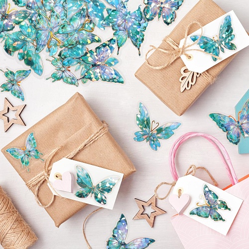 Butterfly stickers for phone case