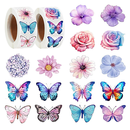 Butterfly stickers at hobby lobby